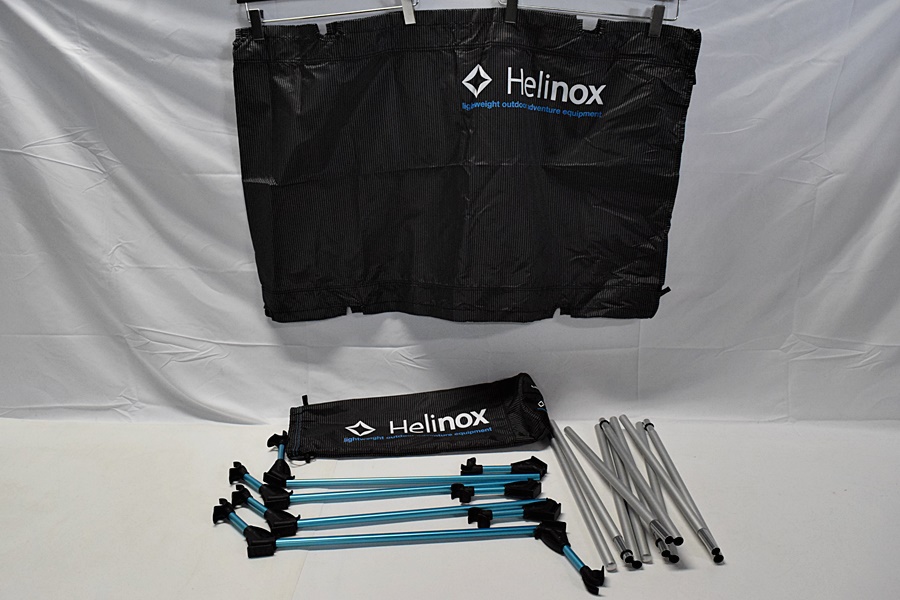 【買取実績】Helinox ヘリノックス 折りたたみ式ベッド ライト コット Black/Blue 【高額買取】