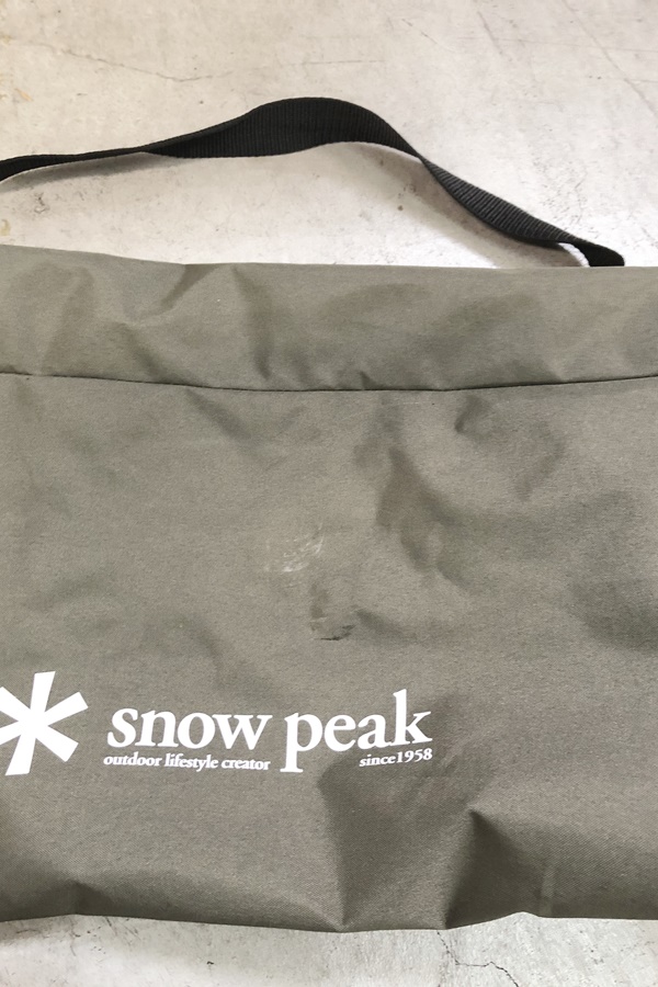 【買取実績】Snow Peak スノーピーク  ローチェア30　カーキ 【高額買取】