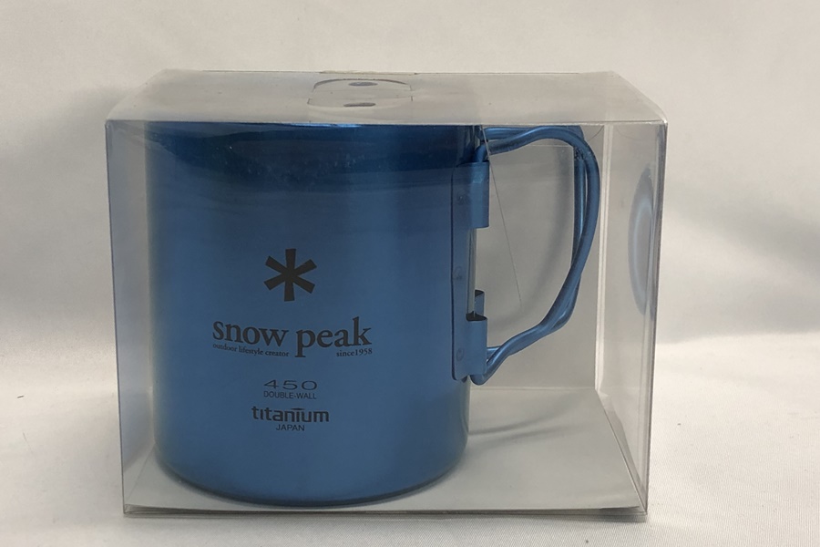 【買取実績】Snow Peak スノーピーク  チタンシングルマグ450 ブルー MG-043BL 【高額買取】