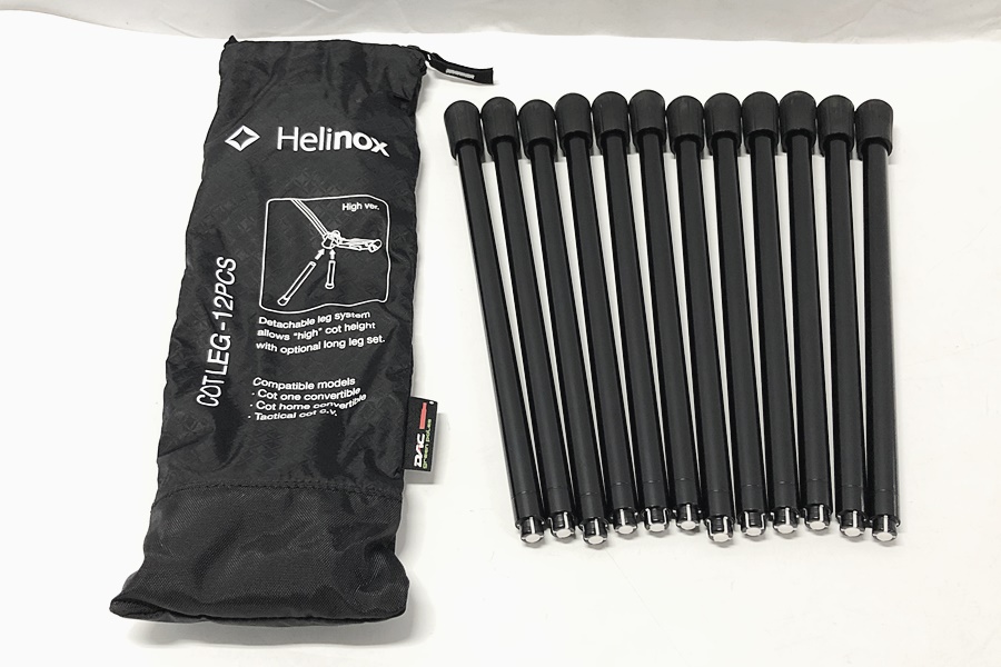 【買取実績】Helinox ヘリノックス コットレッグ　12PCS 【高額買取】